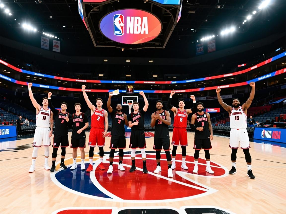 球队新装备亮相,球员欢庆备战新赛季 第2张