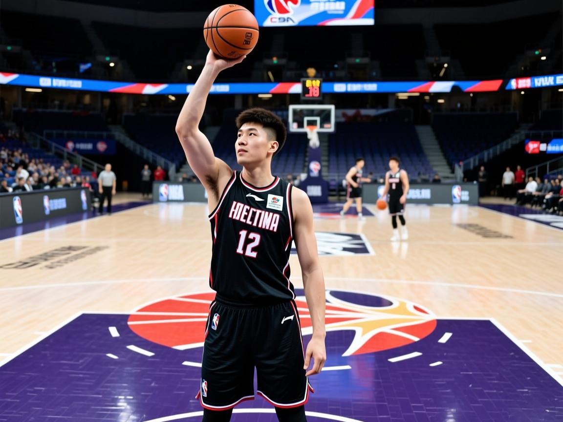 张高铭全场13中4，三分9中2得到12分7篮板1助1断1帽