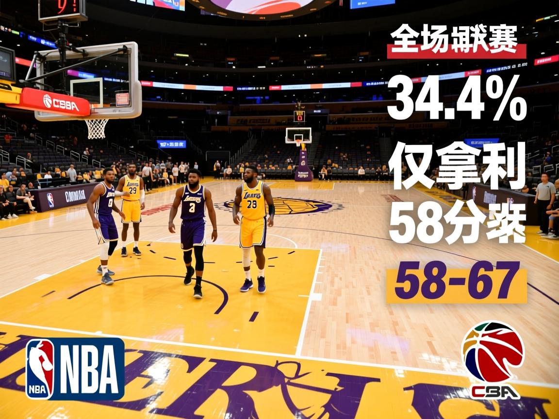 关于湖人夏联全场命中率34.4%仅拿到58分,最终58-67不敌快船的信息 第2张
